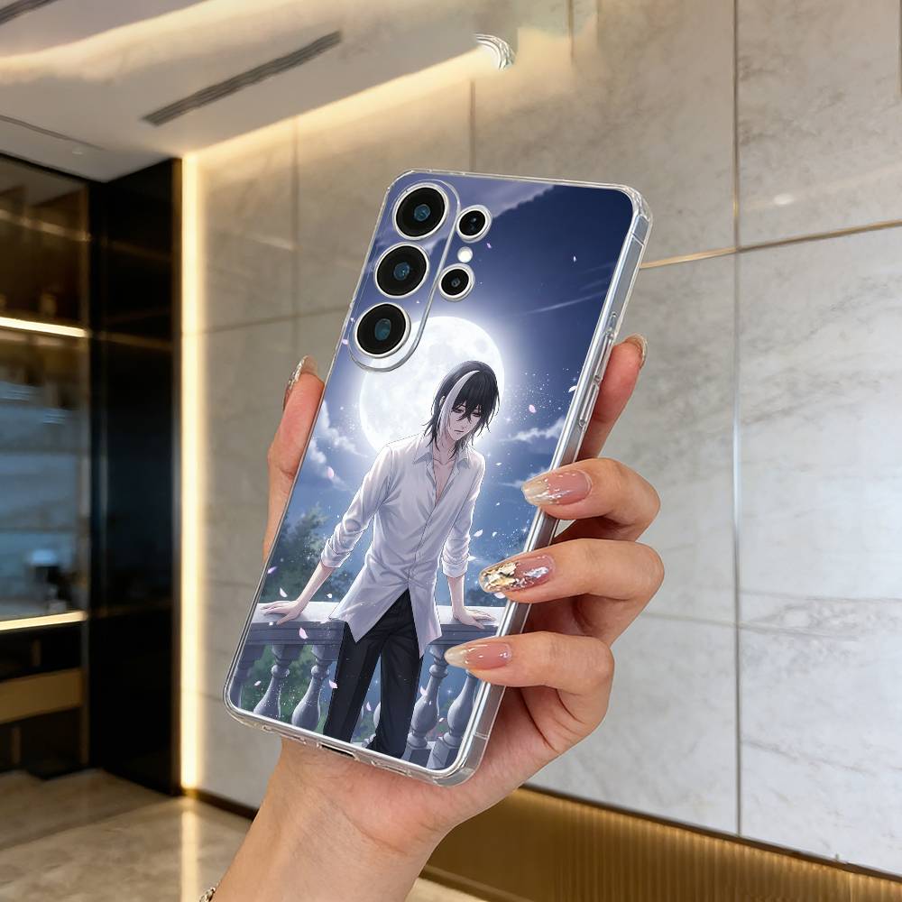 Classic anime-B--Black- Butler Phone Case For Samsung S25,S24,S21,S22,S23,S30,Ultra,S20,Plus,Fe,Lite Transparent Cover