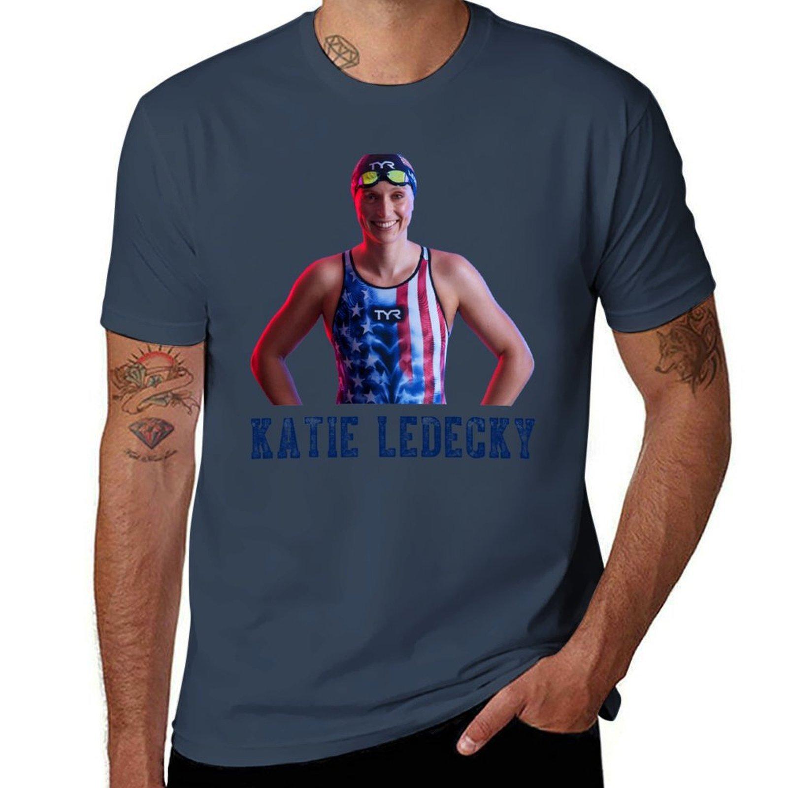 Katie Ledecky TShirt Summer Casual Loose TShirt S
