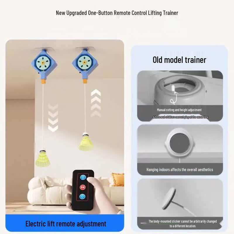 Electric Remote Control Badminton Trainer