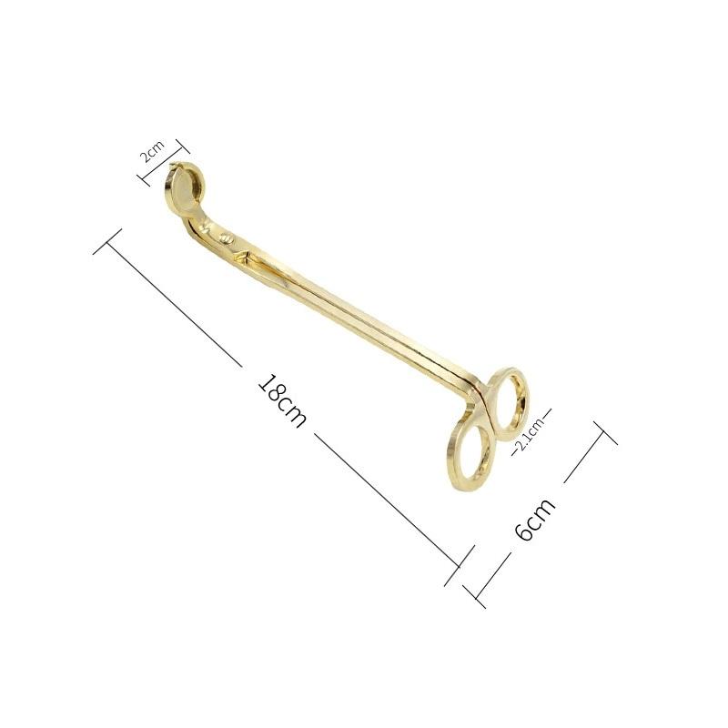 Kerzendocht-Schere Löscher Haken Kerzenzubehör-Set Heimpflege Kerzenwerkzeug Edelstahl Tragbar