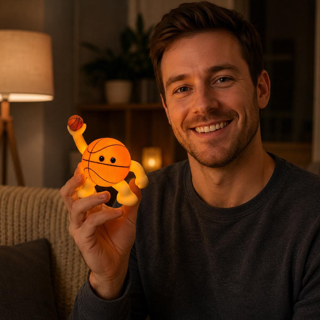 Glowing Night Light with Motion for Plug-in LED Nightlight