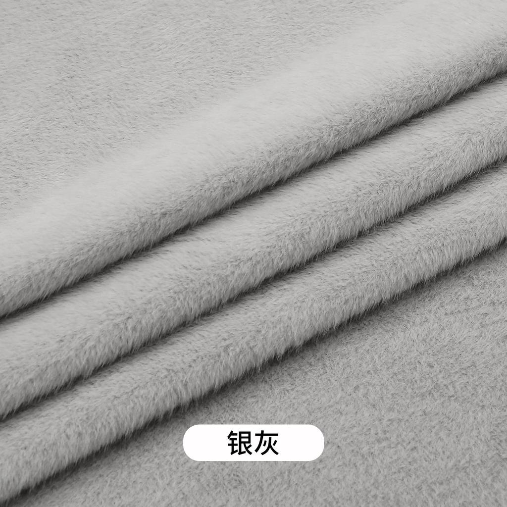 50x50cm 5mm Soft Breathable Elastic Faux Fur Fabric for Sewing Plush Toy Doll Scarf Hat Decorative Cloth Handmade DIY Fabrics