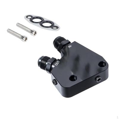 Engine Oil Cooler Adapter Kit Components Aluminum Alloy for LS9 LS6 LS2