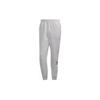 Men's Logo Solid Color Loose Bundle Feet Sports Pants/Trousers/Joggers Gray HG8087