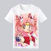 Hot Sailor Moon Printed TShirt Unisex Loose Fit Short Sleeve Summer Fashion Casual Tops