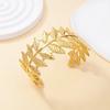 New Niche Versatile Simple Bracelet with Branches and Leaves, High-end Opening Simple Trendy Decoration