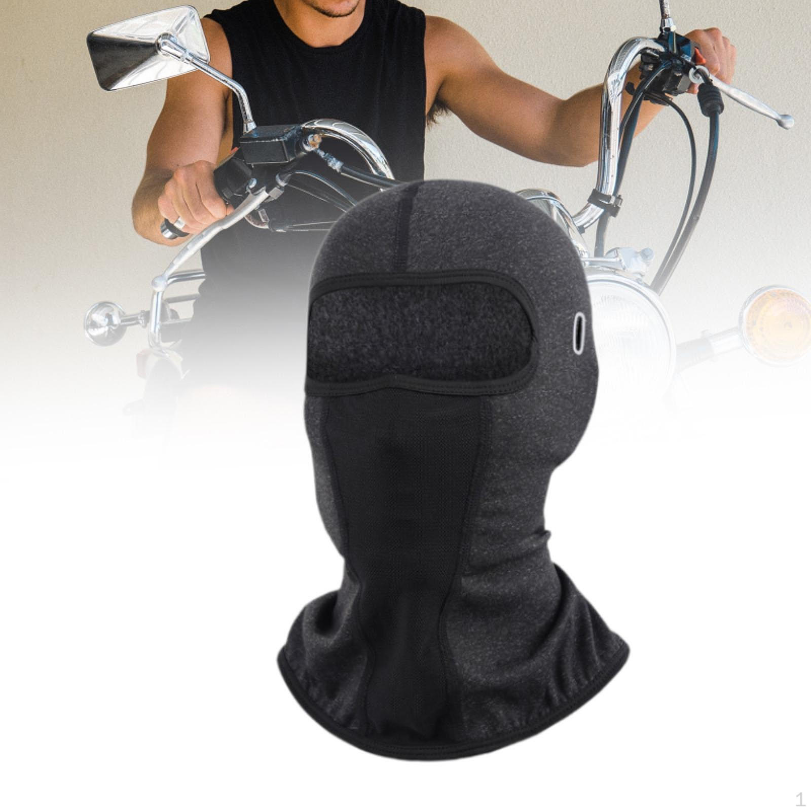 

Балаклава маска для лица лыжный дышащий чехол для ходьбы мотоцикла велоспорта Linen Black