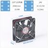7mm copper tube small radiator condenser water cooling circulation cooling cooling fan