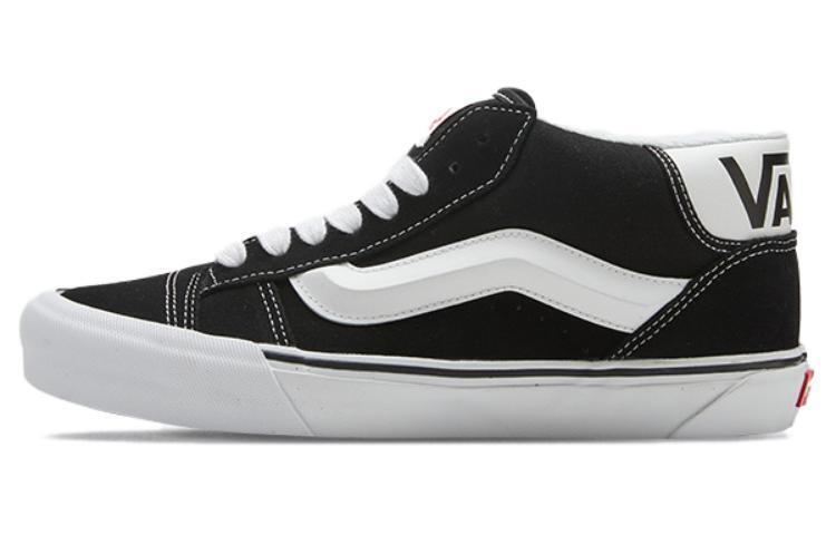 VANS Knu Mid Черный Белый - VN000CQ96BT 40