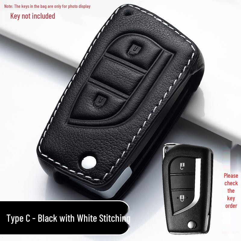 Toyota Key Case for Corolla, Camry, RAV4, IZOA, Yaris, Highlander, Levin