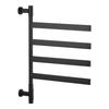 Household Bathroom Constant Temperature Heating And Drying Storage Holder Carbon Fiber Intelligent Drying Electric Towel Rack