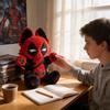 Pluszowa Lalka Deadpool 30cm Miękka Postać z Kreskówki Pluszowa Zabawka Dla Nastolatków i Dzieci