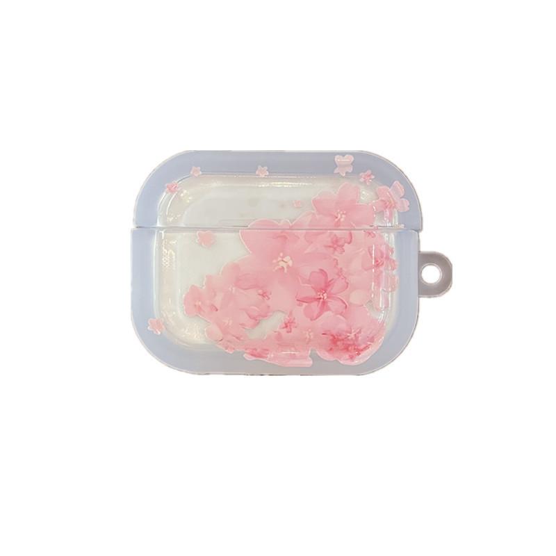 Small fresh cherry blossom is suitable for AirPods Pro earphone cover, the new 1st generation 1/1st generation Apple earphone protective case is