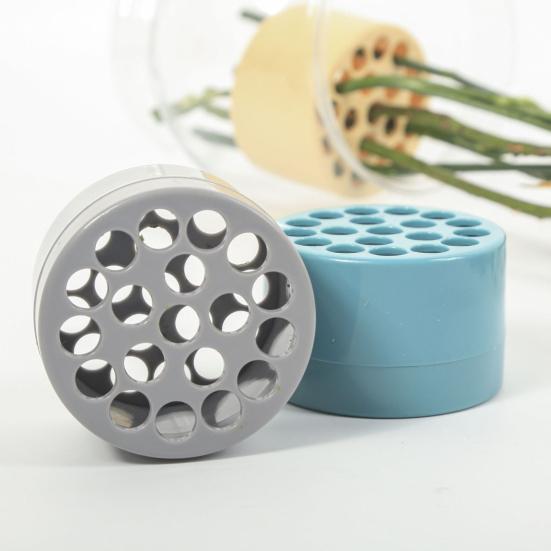 Spiral Ikebana Stielhalter DIY Bouquet Twister Vase Blumensteckgitter Mehrloch Pflanzenfixierständer Werkzeug für Blumengestecke