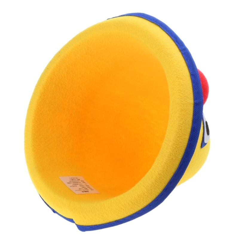 Amusement Park Clown Hat Carnival Men Circus Vintage Hat Party Flat Top Show Style Top Bonnet Men Cosplay Party Hat
