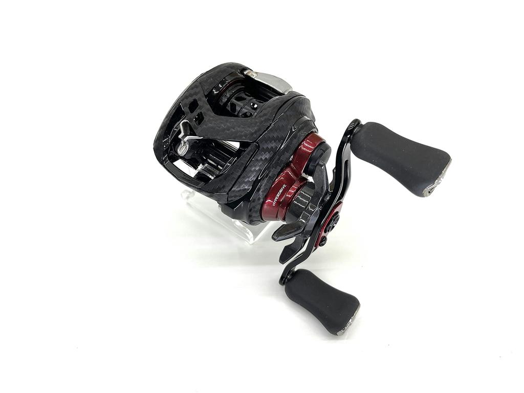CUSTOM YOROI 21 Gekkabijin AIRTW Custom Scratch Baitcasting Reel Customization SEAT.JP Decal, Protection, (Black, Left-Handed)