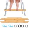 High Chair Footrest Bamboo Infant Seat Foot Rest Non-slip Stable Baby Adjustable Highchair Kids Furniture Accessories