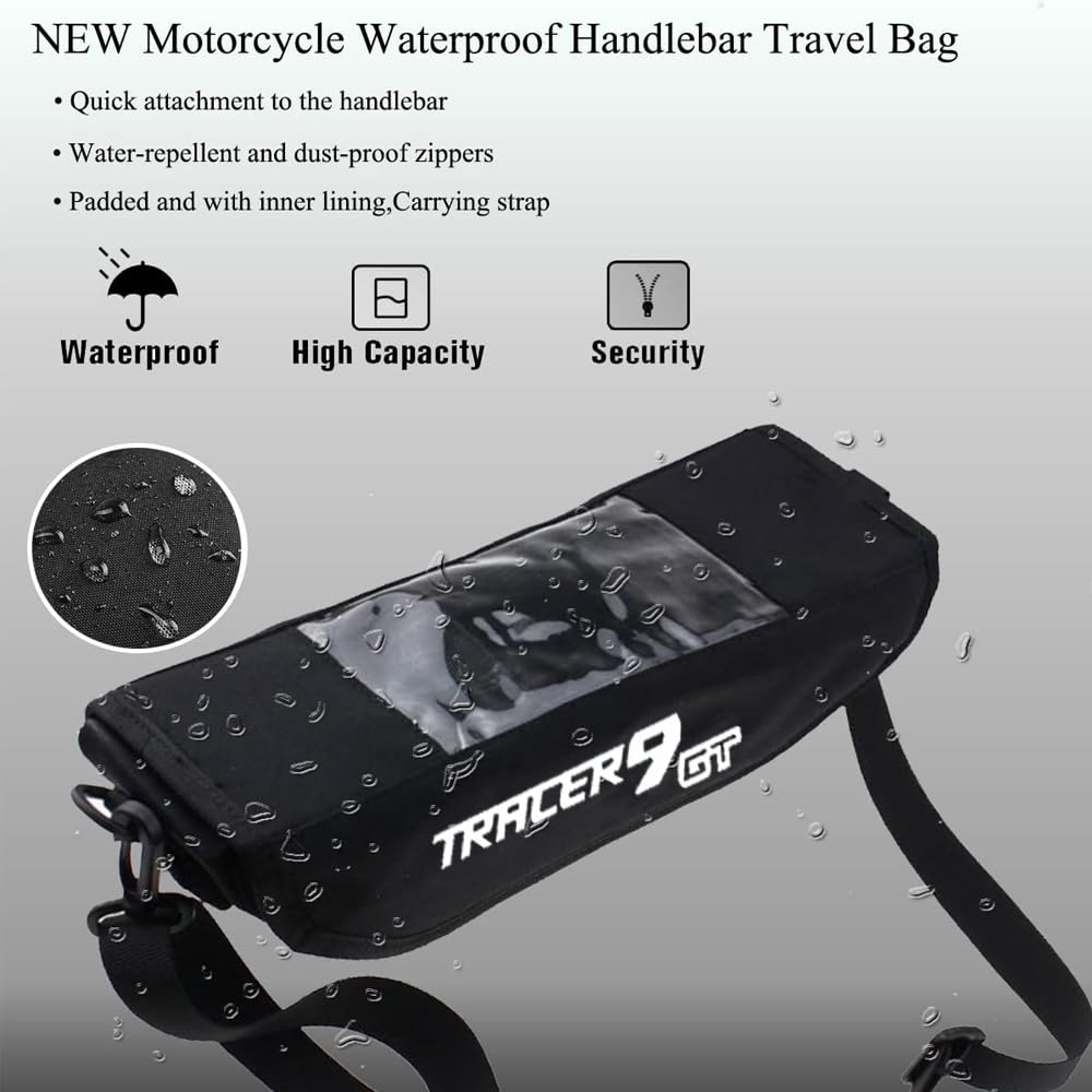 For Tracer 900 Tracer 9 TRACER 9 GT 2025 2024 2023 2022 2021 Accessories Storage Handlebar Bag Tank Bag Motorcycle Waterproof Storage Bag Handlebar