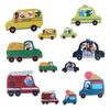Number Blocks 6-in-1 Children's Puzzle Transportation Puzzle