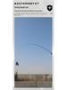 Cross Carbon Telescopic Fishing Rod - 1.35-6.3m Stream, Sea, or Ultra-Short Model