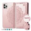 iPhone 17 Leather Flip Case with Magnetic Card Slot