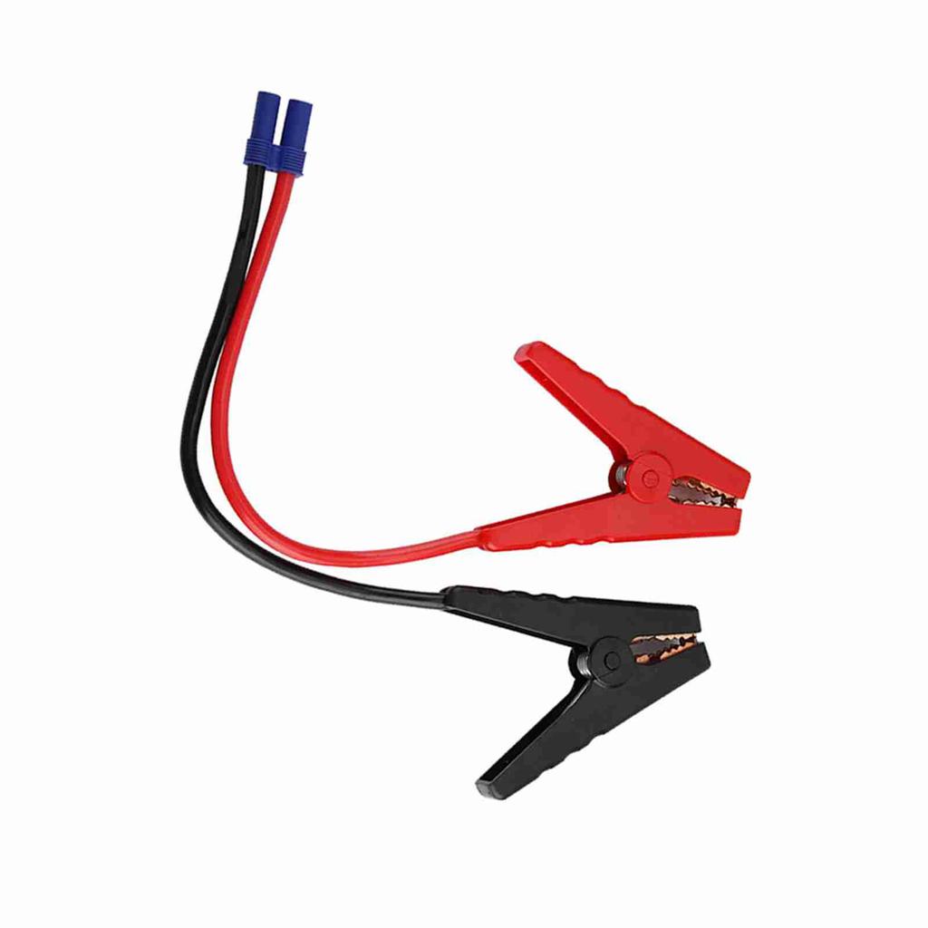 Car Emergency Jump Starter Battery Clip Test   Clamp EC5 Plug Connector 12V