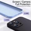 Soft Square Liquid Silicone Phone Case For iPhone 15 Pro Max Plus 15Pro 15Plus 15Pro Max Shockproof TPU Full Back Cover Shell