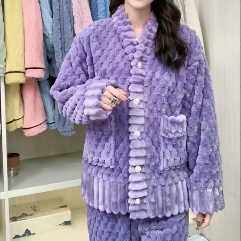 Фланелевой пижамный комплект M