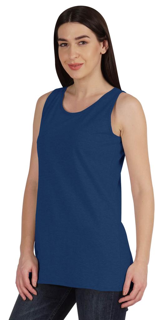 Inkmeso Women  s   Solid Sleeveless Tank Tops Scoop Neck Summer T-shirt Casual