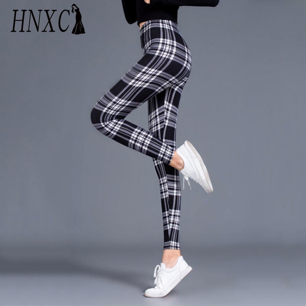 

Женские модные повседневные брюки и капри HNXC с высокой талией one size чёрный