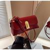 IELGY Retro All-Match Trendy Fashion Casual One-Shoulder Messenger Ladies Small Square Bag