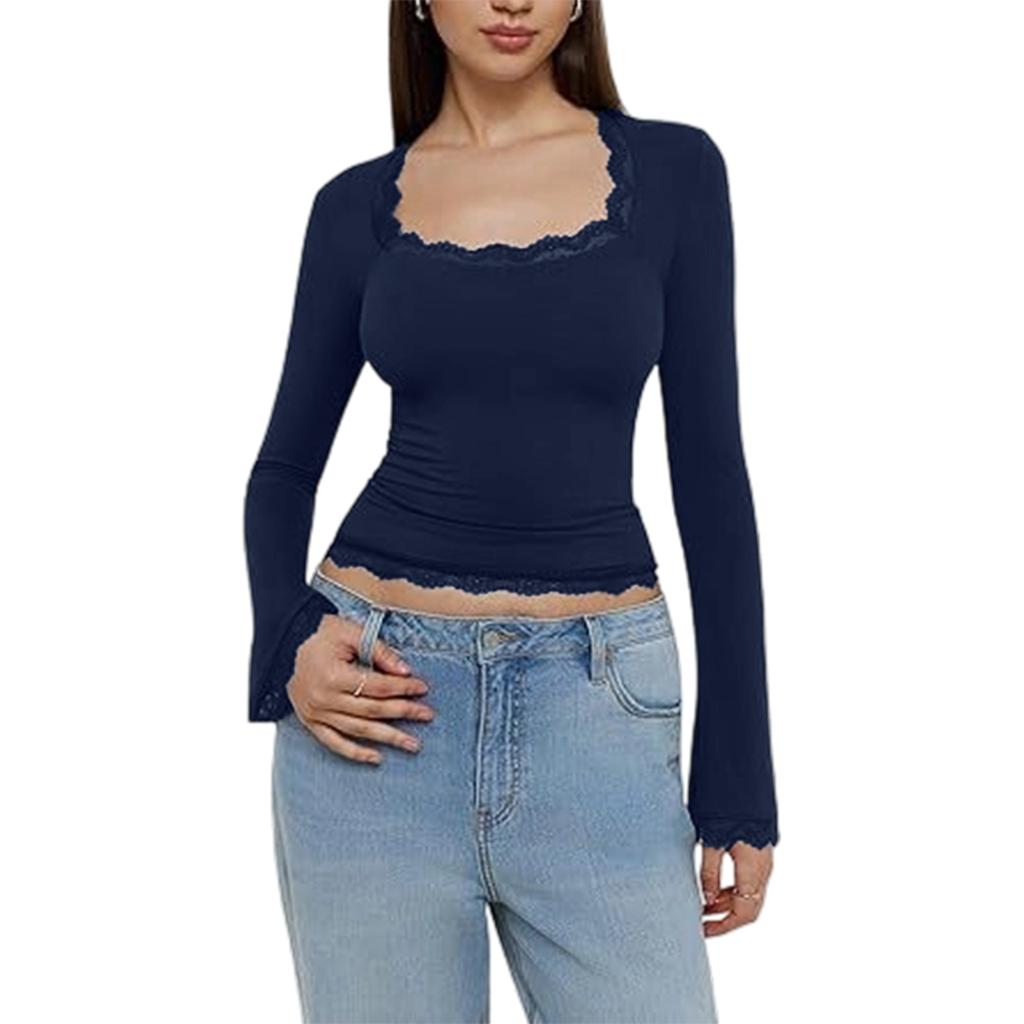 Women's Fashionable Long Sleeve Elegant Commuting And Casual Top