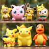 Mini Pokmon Collectible Figures Desktop Car Decoration Ornaments Children For