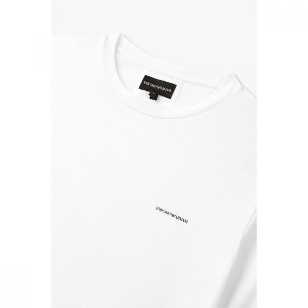 Emporio Armani Men S Logo PrinT Crewneck T ShirT A515126008