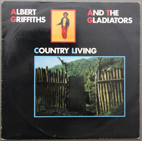 

LP Record ALBERT GRIFFITHS THE GLADIATORS Country Living HB36 Heartbeat 1985 US Reggae Ska Dub Used