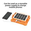 Super Bright Solar Handheld Spotlight - High Power Rechargeable LED Lantern for Outdoor Camping Garden - IP67 Waterproof