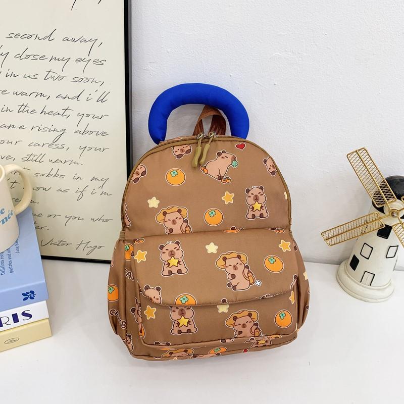 Cartoon Animation Cute Little Girl Backpack Kindergarten Small And Medium Class Baby Schoolbag Foreign Style Printing Children'S Backpack