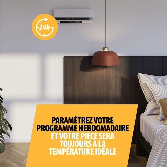 Radiateur Mural - TRISTAR - KA-5216 - Céramique PTC - 2000 W - Programmable Et Télécommandé