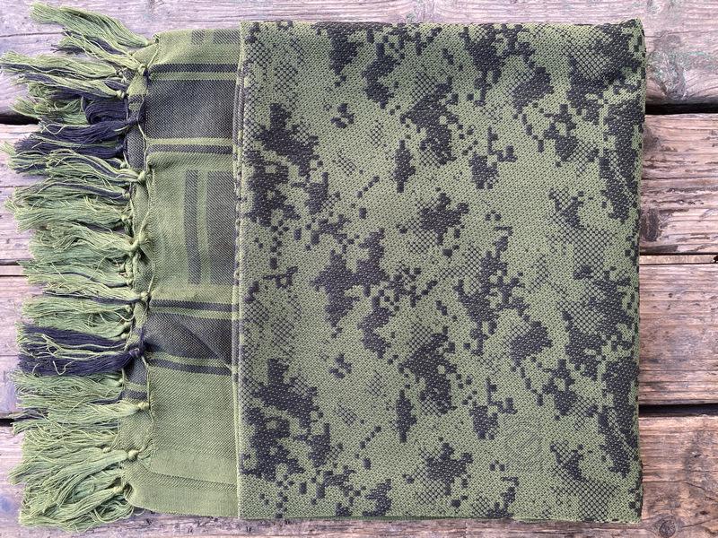 Military Camouflage Tassel Scarf - Outdoor Arab Shawl, Headscarf for Spring & Summer