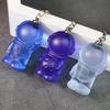 Astronaut Shaped Keychain Casting Silicone Mold Astronaut Molds Keychain Molds For Epoxy Resin With Hole