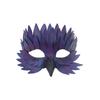 Colorful Feather Half Face Mask Realistic Costume Party Mask  Christmas Party
