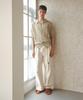 KNITTED Linen Sci-Fi Knit Shirt Sage Green