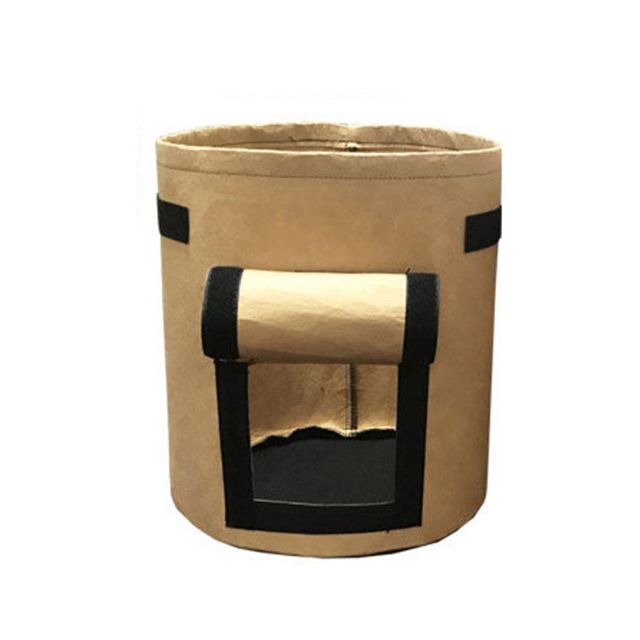 1/3PC Felt Potato Planting Bag Large Diameter Vegetable Plant Seedling Bag Non-Woven Felt Potato Growing Bucket