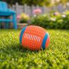Dog Toy with Sound Ring Made From Flexible Blue 1 Pc