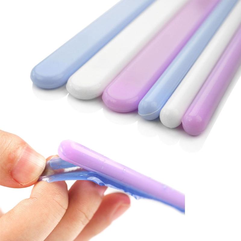 3pcs Round Bar Silicone Stir Sticks Stirring Rods Silicone Epoxy for Resin EpoxyMaking DIY Crafts for Facial Mask Mixing