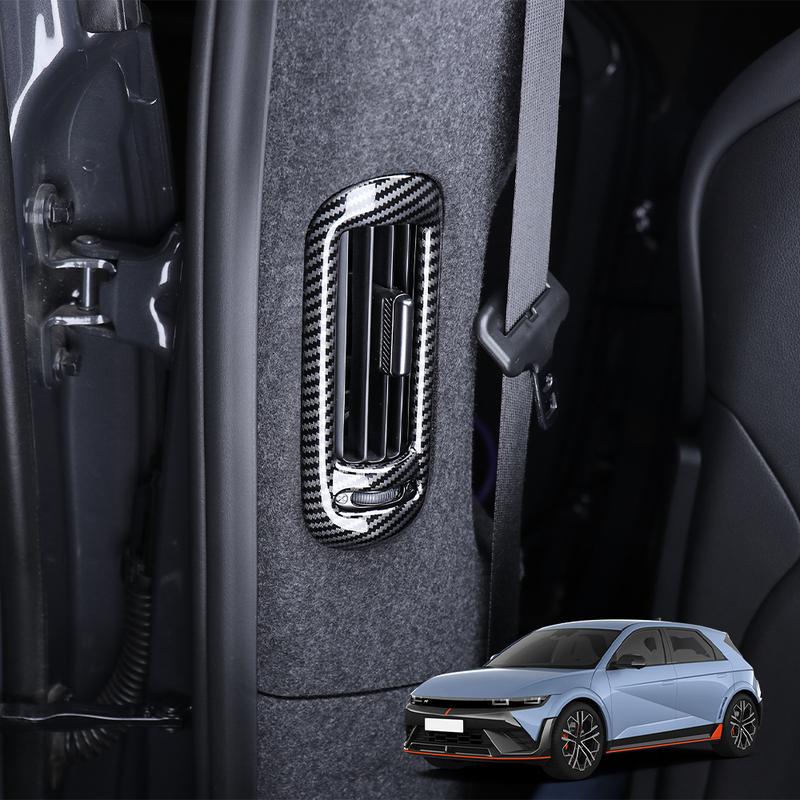 For Hyundai IONIQ 5/IONIQ 5N -2025 Car Side Dashboard Rear Both Air Vent Cover Trim Decoration Interior Accessories LHD/RHD