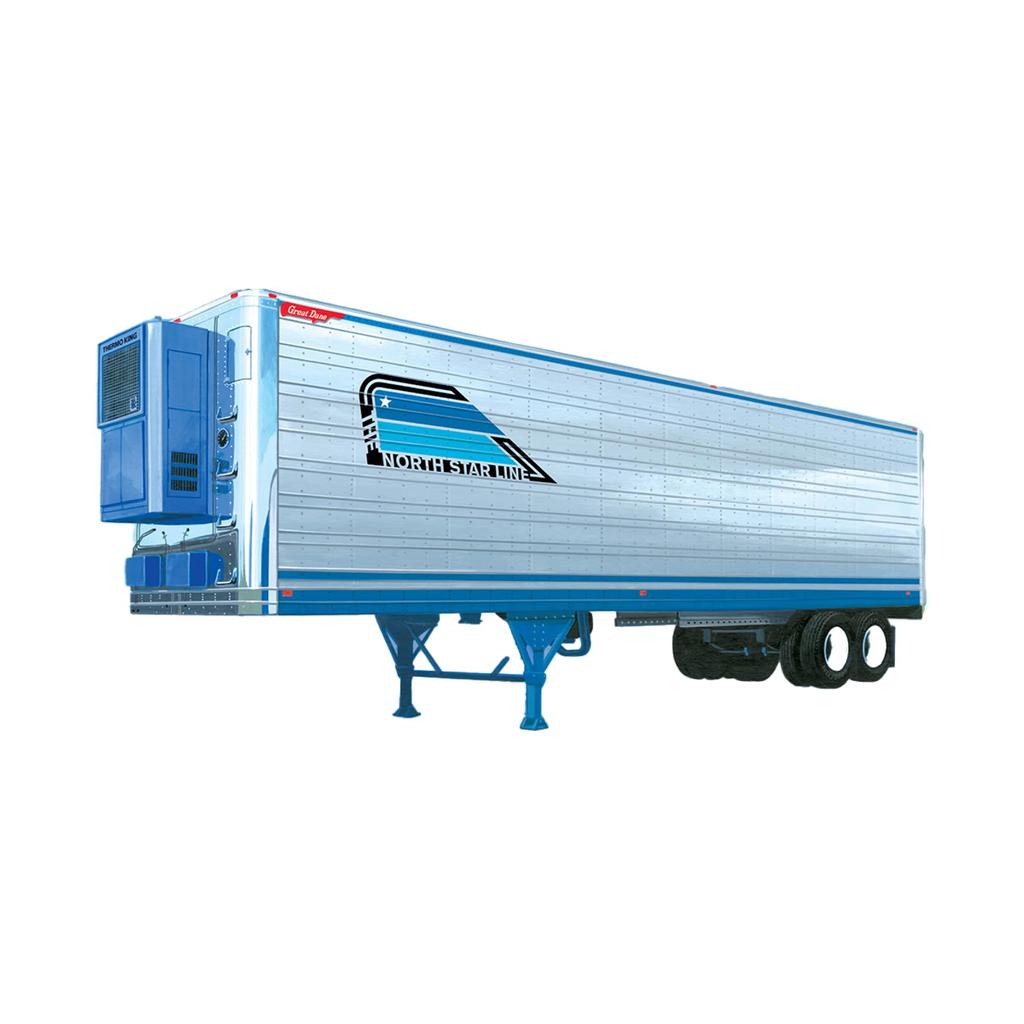 AMT Great Dane 40ft Reefer Trailer Plastic Model AMT1249 1/25