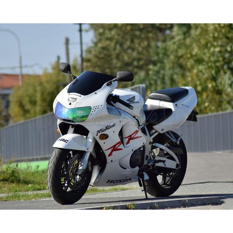Motorrad Doppelblase Windschutzscheibe Windschutz Scheibe Für 1998 1999 Honda CBR900RR CBR 900 RR 919 CBR919RR Fireblade 98 99 Schwarz