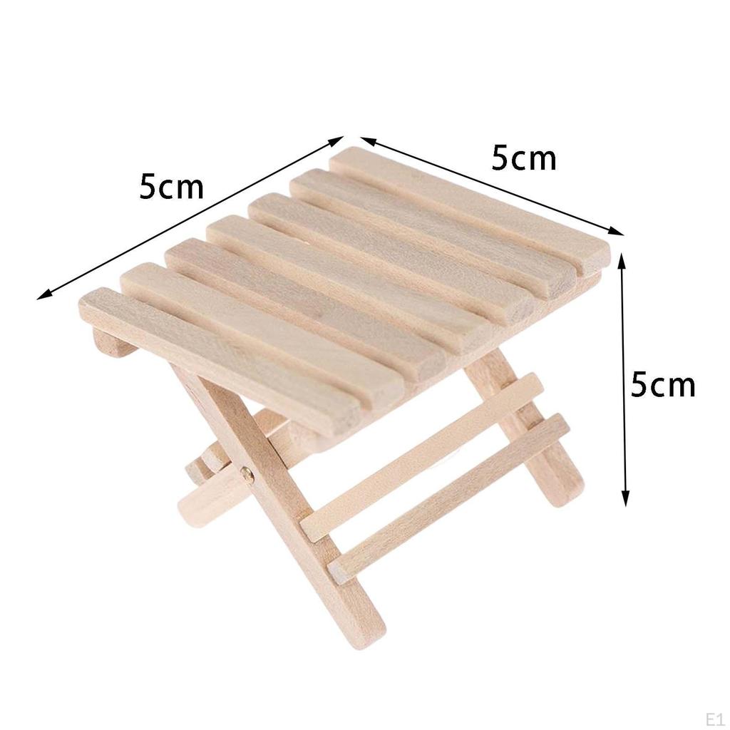 1:12 Puppenhaus Strand Tisch Mikro Landschaft Ornamente für