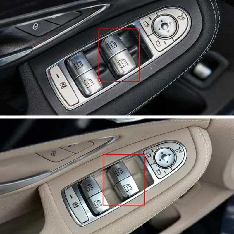 Car Switch Premium Chrome Plating Switch BUTTONS For Mercedes C300 C63 C350 GLC300 C Class Superior Performance